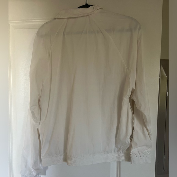 NWT White Adidas NY Windbreaker - Picture 3 of 4
